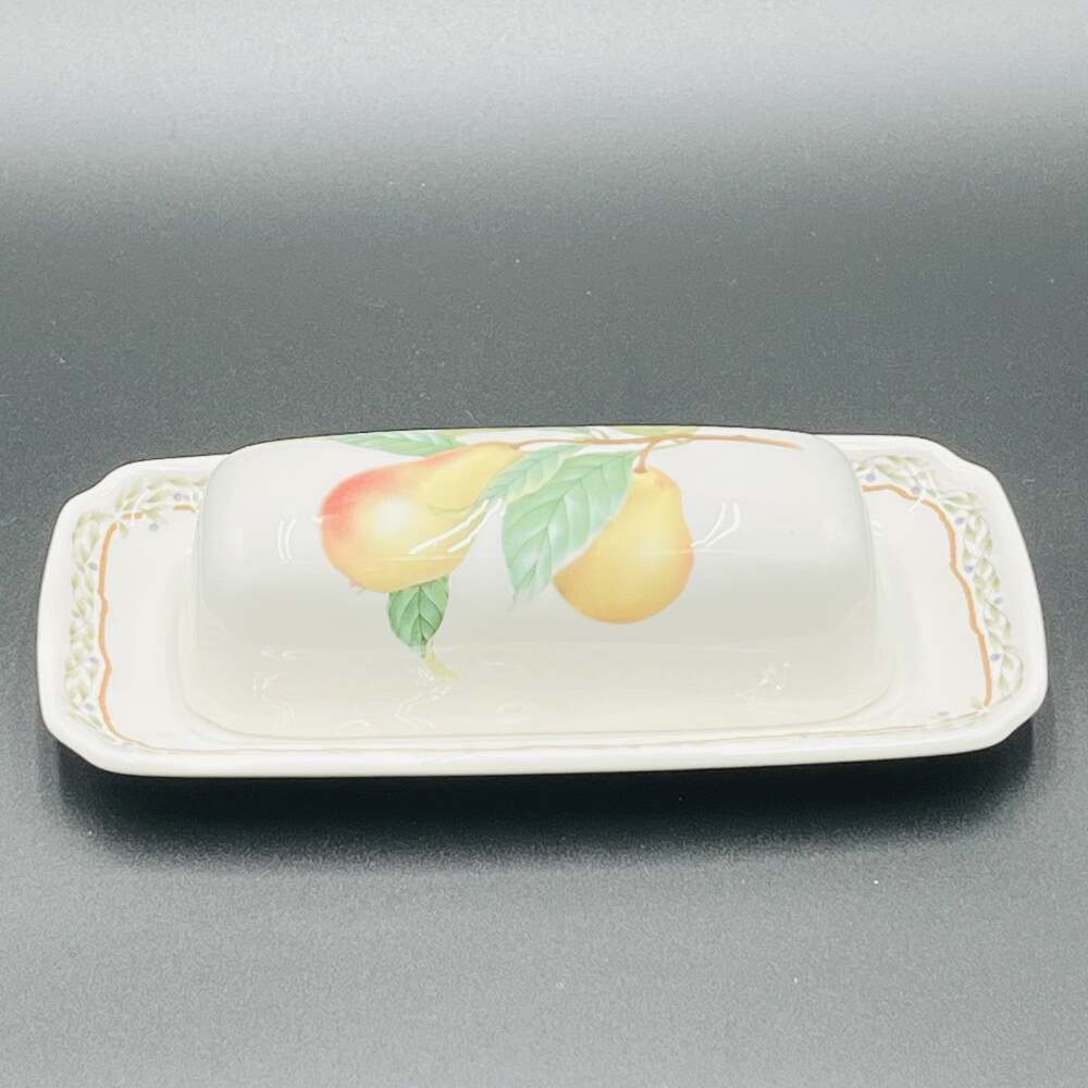 Noritake Gourmet Harvest 1/4 Lb Covered Butter